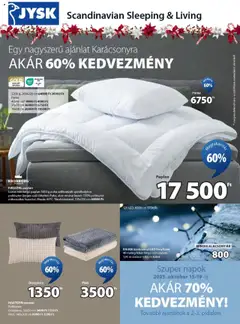 JYSK Akciós újság - amely érvényes a következő dátumtól: 15.10.2025