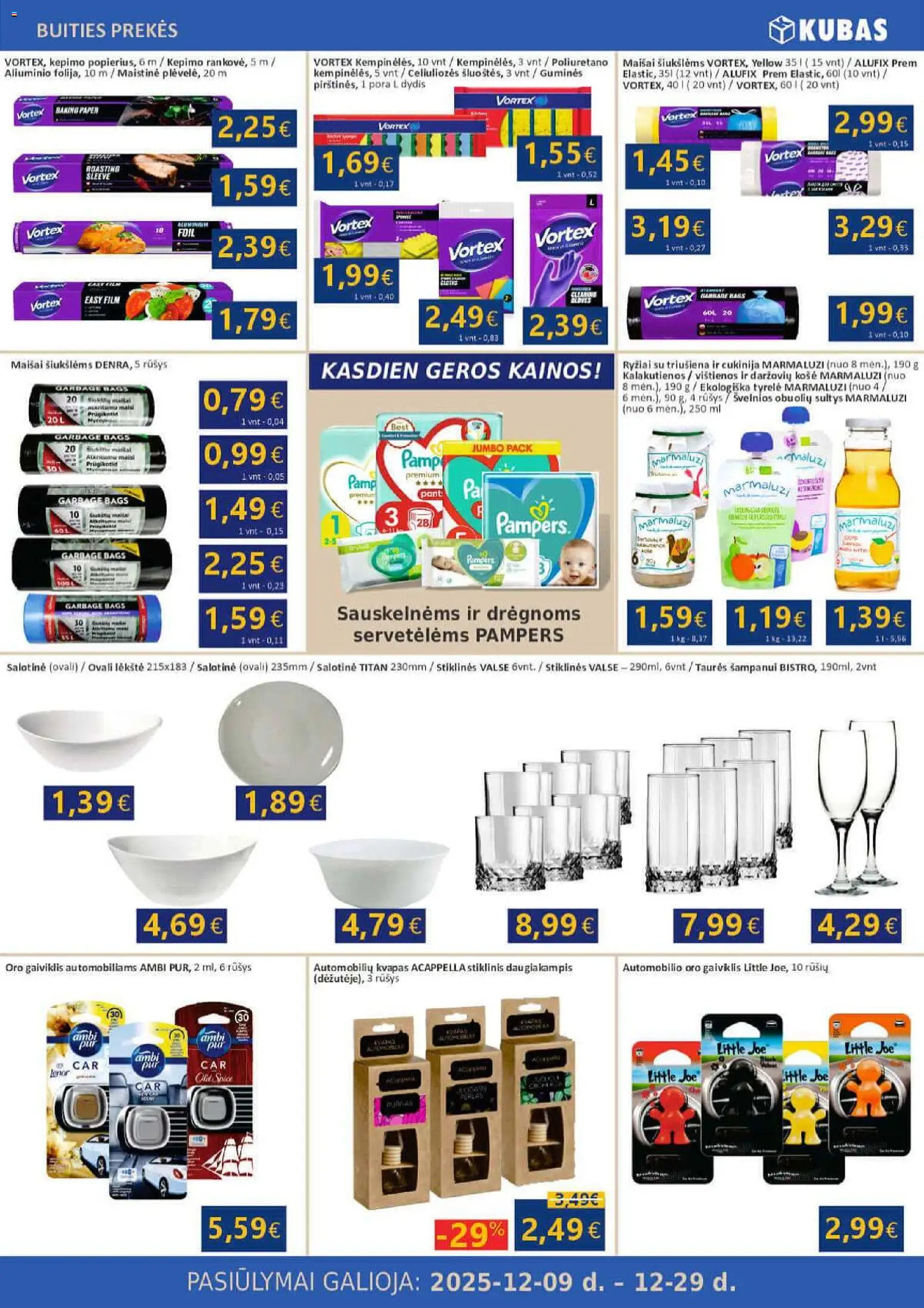 Kubas akcijos nuo 09.12.2025 | Puslapis: 20 | Prekių: Košė, Kvapas, Vištienos, Sultys