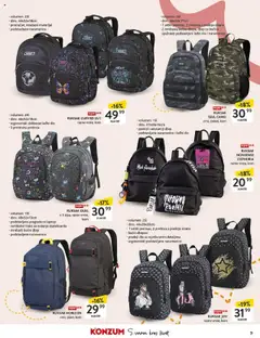 Konzum HR akciós ujság - amely érvényes a következő dátumtól: 18.08.2025 | Oldal: 9 | Termékek: Laptop, Dió