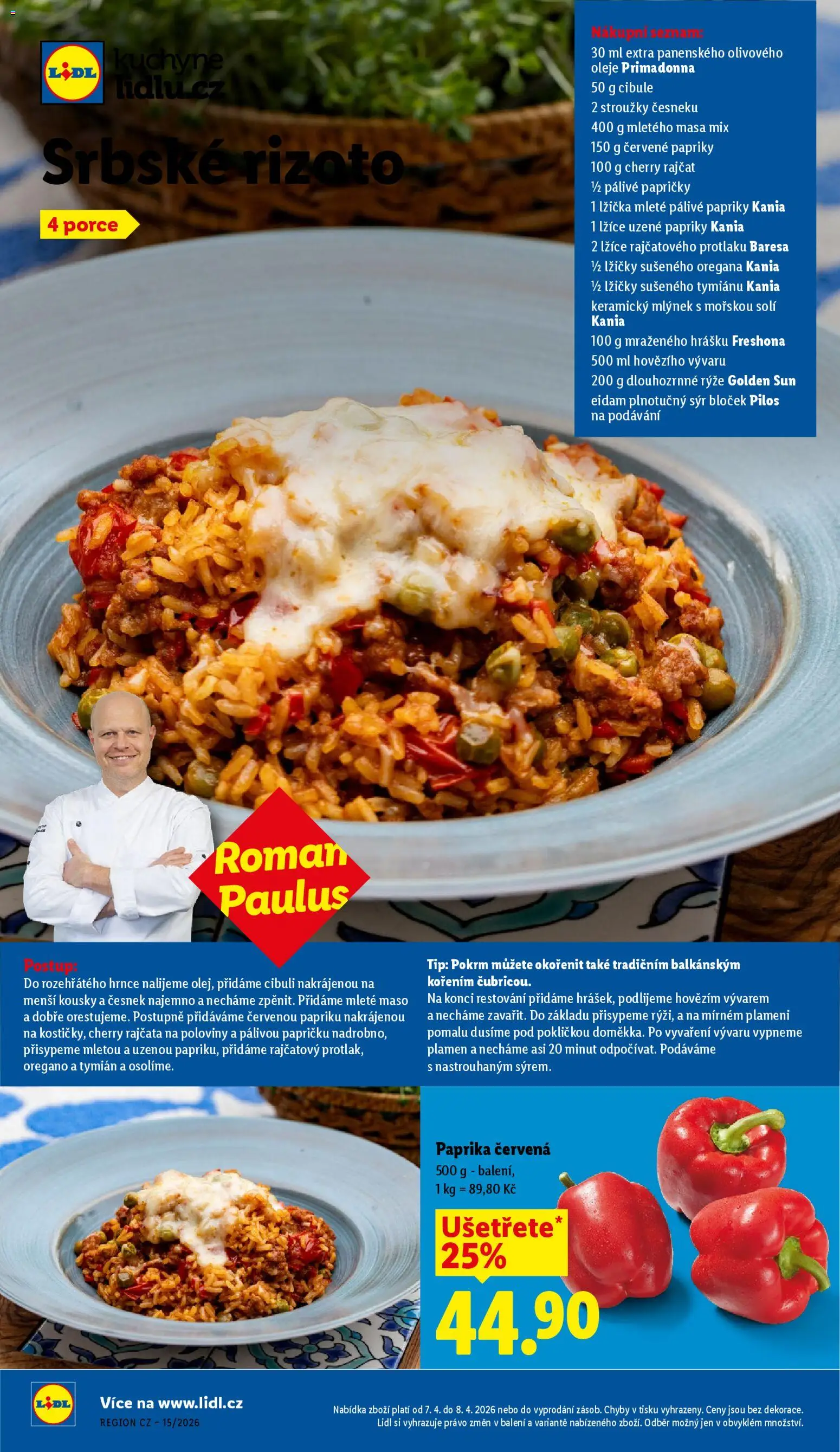 Lidl leták od 07.04.2026 | Strana: 38 | Produkty: Sýr, Eidam, Mlýnek, Kuchyně