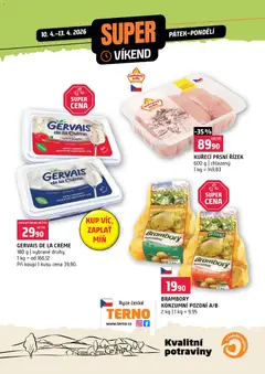 Náhled letáku Terno leták - Super víkend od 10.04.2026