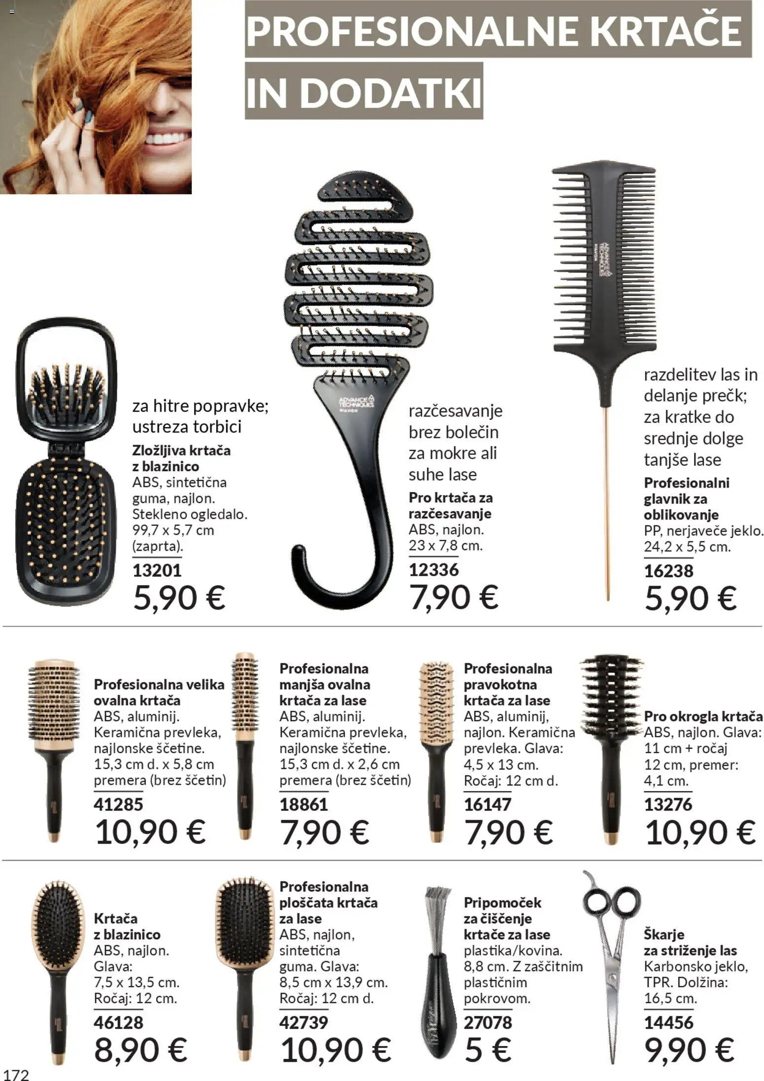 Novi Avon katalog ponudbe – veljaven od 01.03.2026 | Stran: 176 | Izdelki: Glavnik, Krtaca