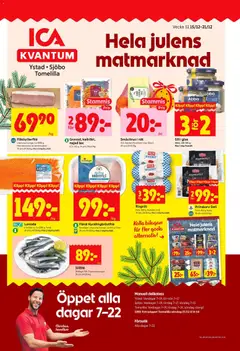 ICA Kvantum - Ystad - Förhandsvisning av reklamblad från butik ICA Kvantum aktuell från 15.12.2025