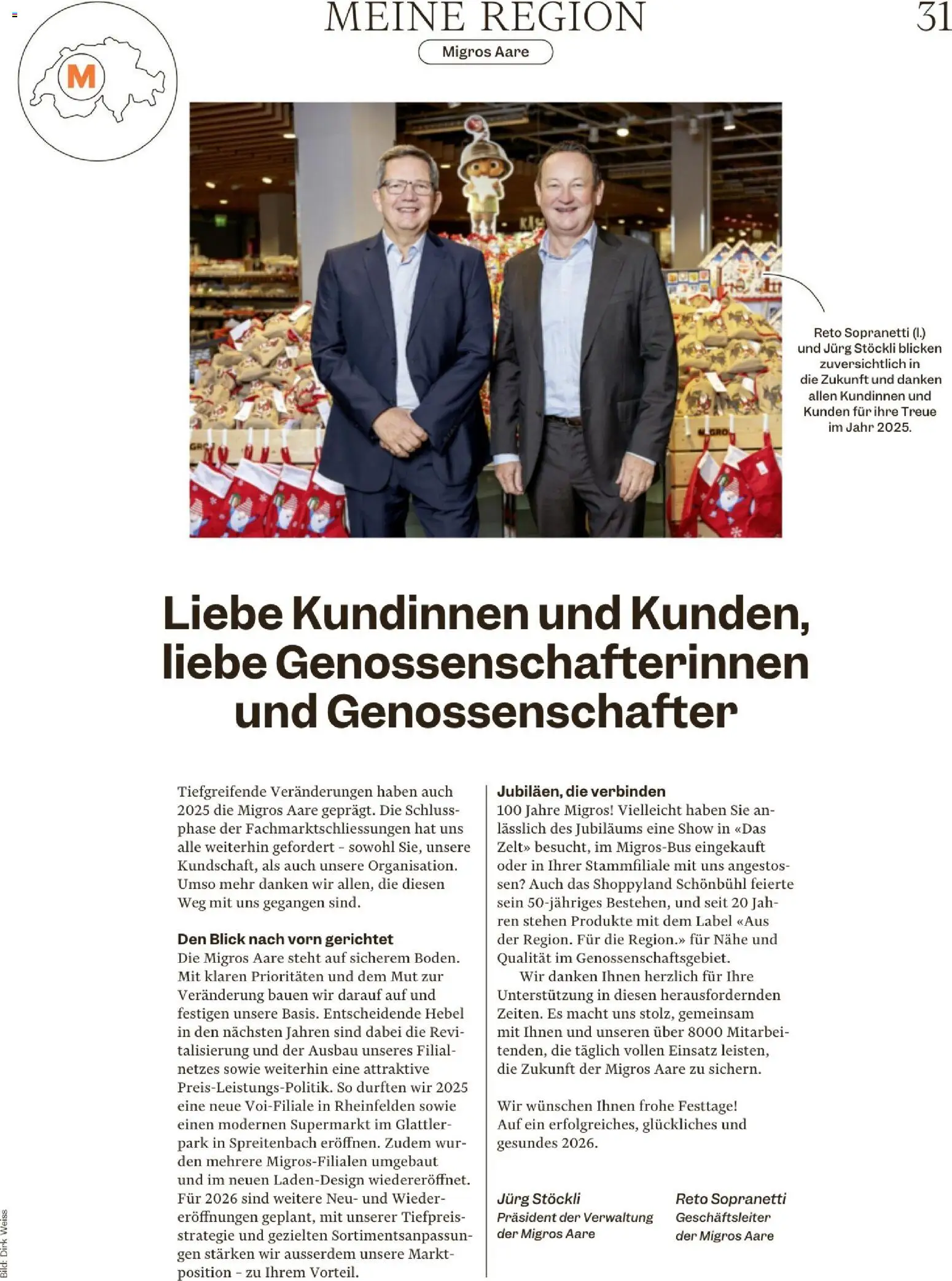 Migros Magazin – gültig ab 23.12.2025 | Seite: 31