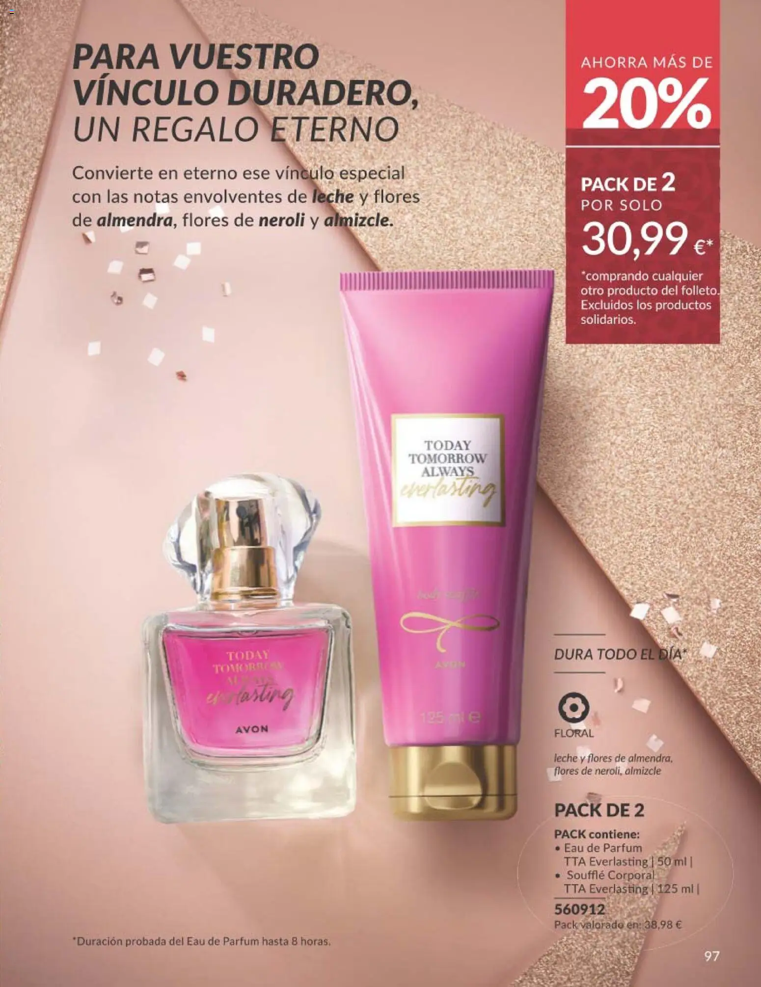 Catálogo AVON campaña 11 Black Friday │ válido desde el 01.11.2025 | Página: 97 | Productos: Leche, Eau de parfum