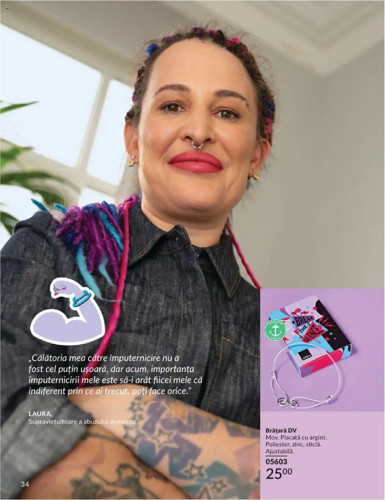 Catalog Avon - 06 2025 – valabil de la 01.06.2025 | Pagină: 34 | Produse: Brățară