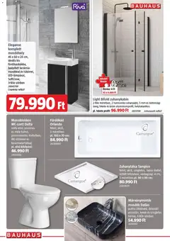 Bauhaus akciós újság - amely érvényes a következő dátumtól: 05.03.2026 | Oldal: 26 | Termékek: Csaptelep, Zuhanykabin, Fürdőkád