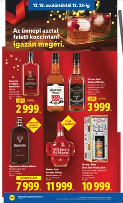 Lidl Akciós újság - amely érvényes a következő dátumtól: 18.12.2025 | Oldal: 20