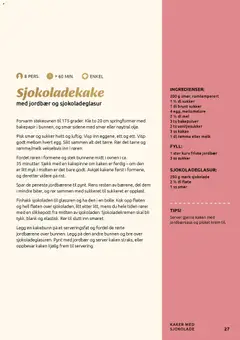 Forhåndsvisning av Joker Bake kake søte gyldig fra 03.11.2025 | Side: 27