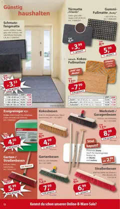 Sonderpreis Baumarkt Prospekt 	 ab 25.04.2026 gültig | Seite: 12 | Produkte: Fußmatte