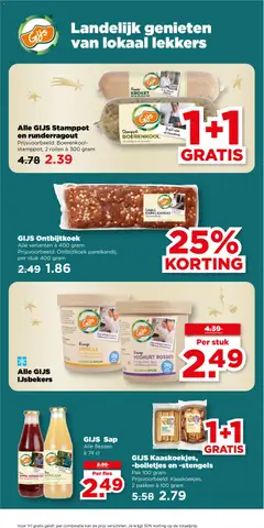 GIJS Sap, Alle flessen à 74 cl - Voorbeeld van een folder van Plus, geldig van 10.12.2025 | Pagina: 36 | Producten: Boerenkool, Kan, Fles, Pavilon