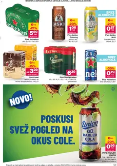 Mercator katalog akcije – veljaven od 26.03.2026 | Stran: 29 | Izdelki: Limeta, Falafel, Radler, Pivo