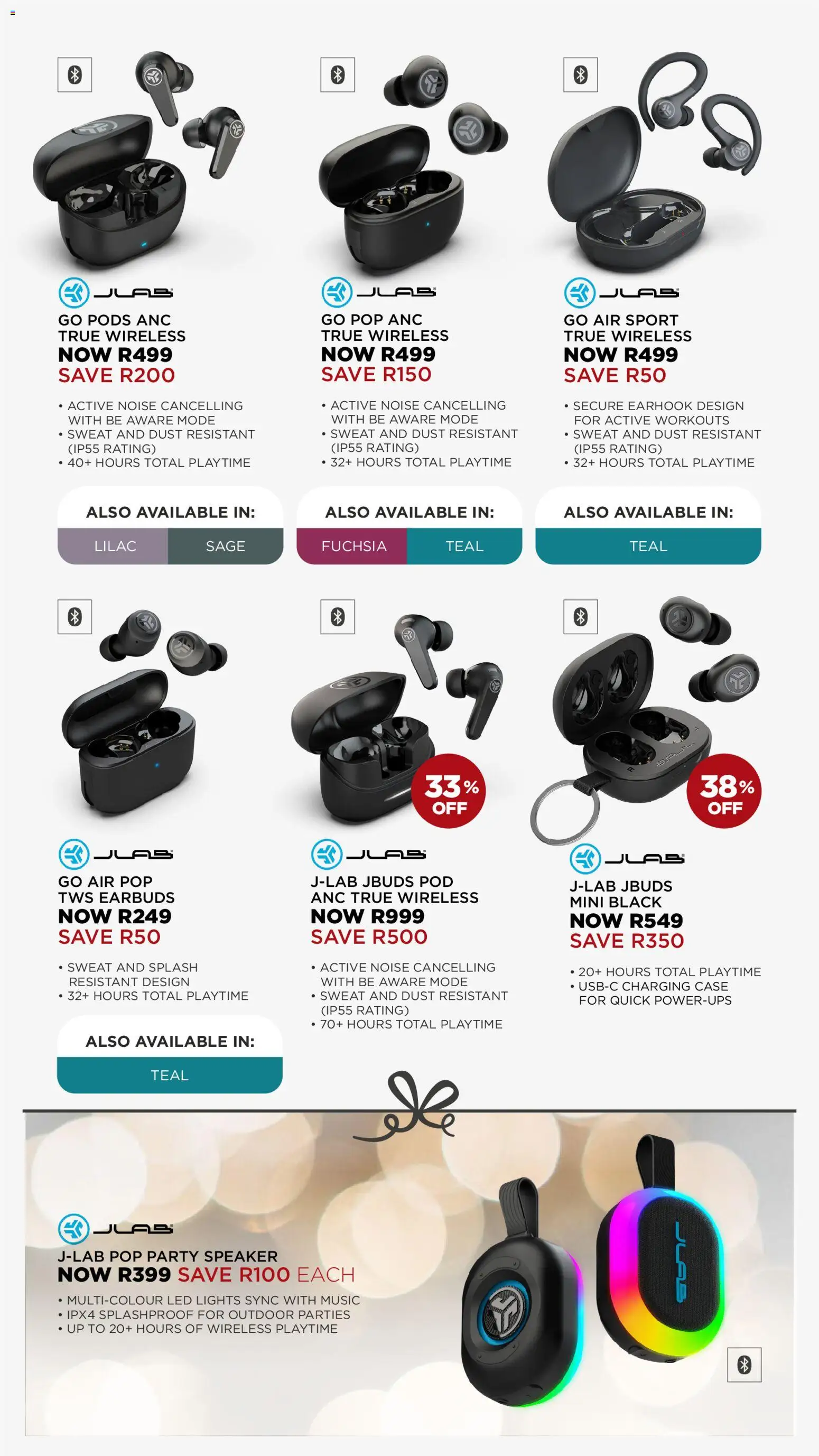 New House and Home catalogue – valid from 01.12.2025 | Page: 9 | Products: Earbuds, Case, Speaker