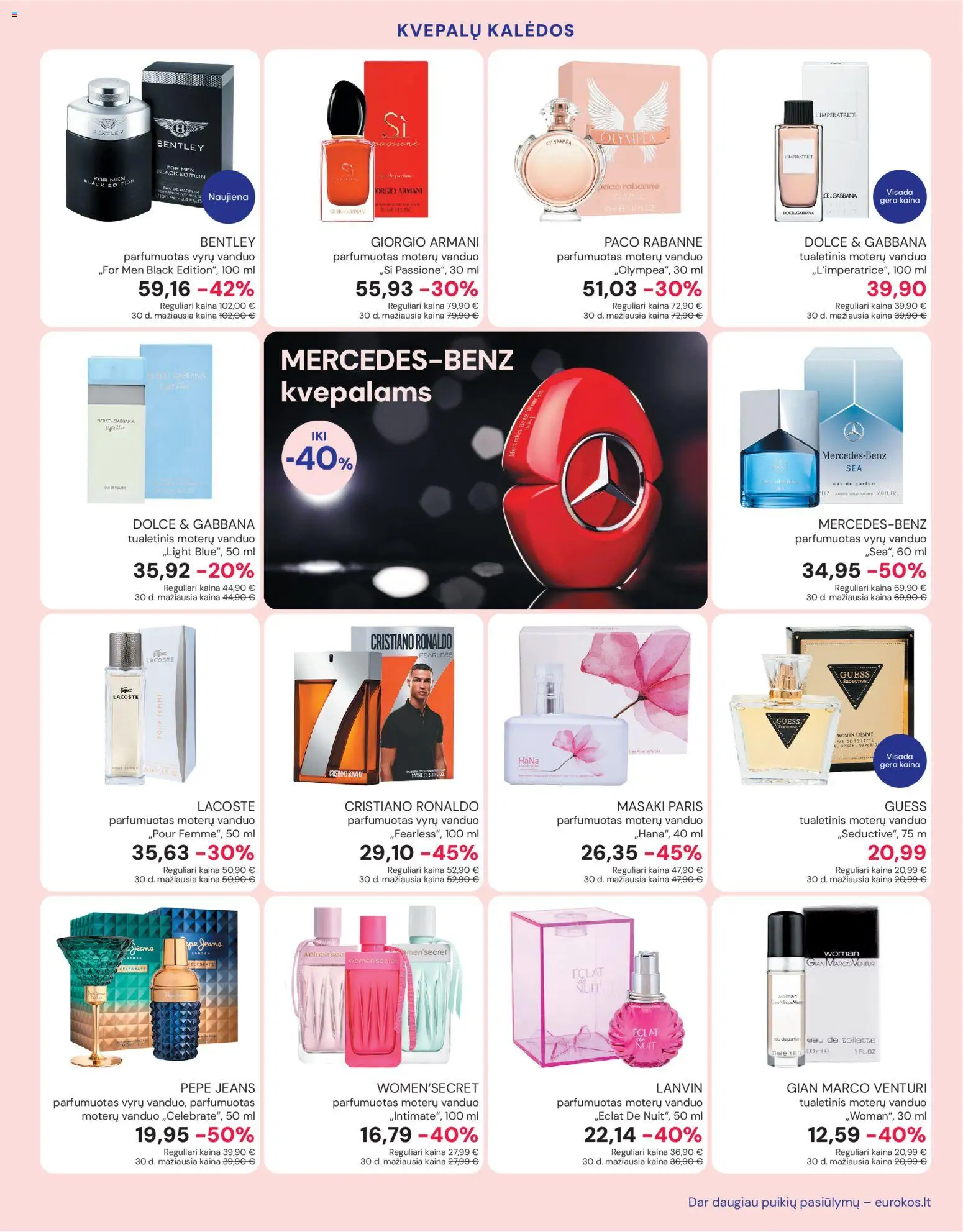 Eurokos akcijos nuo 25.11.2025 | Puslapis: 3