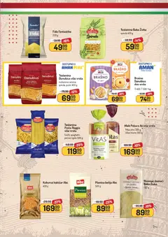 Aman katalog - pregled Aman kataloga - važi od 24.11.2025 | Strana: 21 | Proizvode: Testenina, Pekara, Kukuruz, Hleb