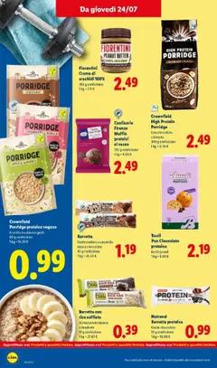 Volantino Lidl del 20.07.2025 | Pagina: 24 | Prodotti: Crema, Cioccolato, Riso, Arachidi