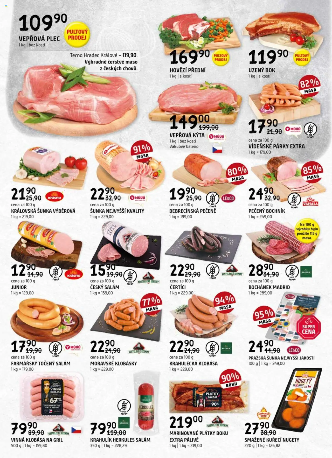 Terno leták od 18.06.2025 | Strana: 2 | Produkty: Hovězí, Salám, Gril, Vepřová Kýta