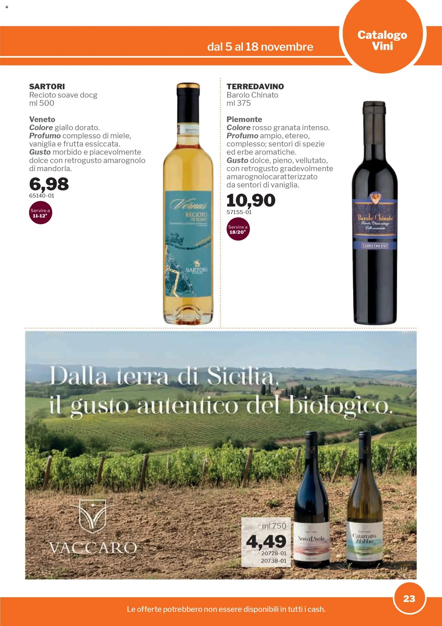 Volantino Sogegross del 05.11.2025 | Pagina: 23 | Prodotti: Spezie, Frutta, Profumo, Terra