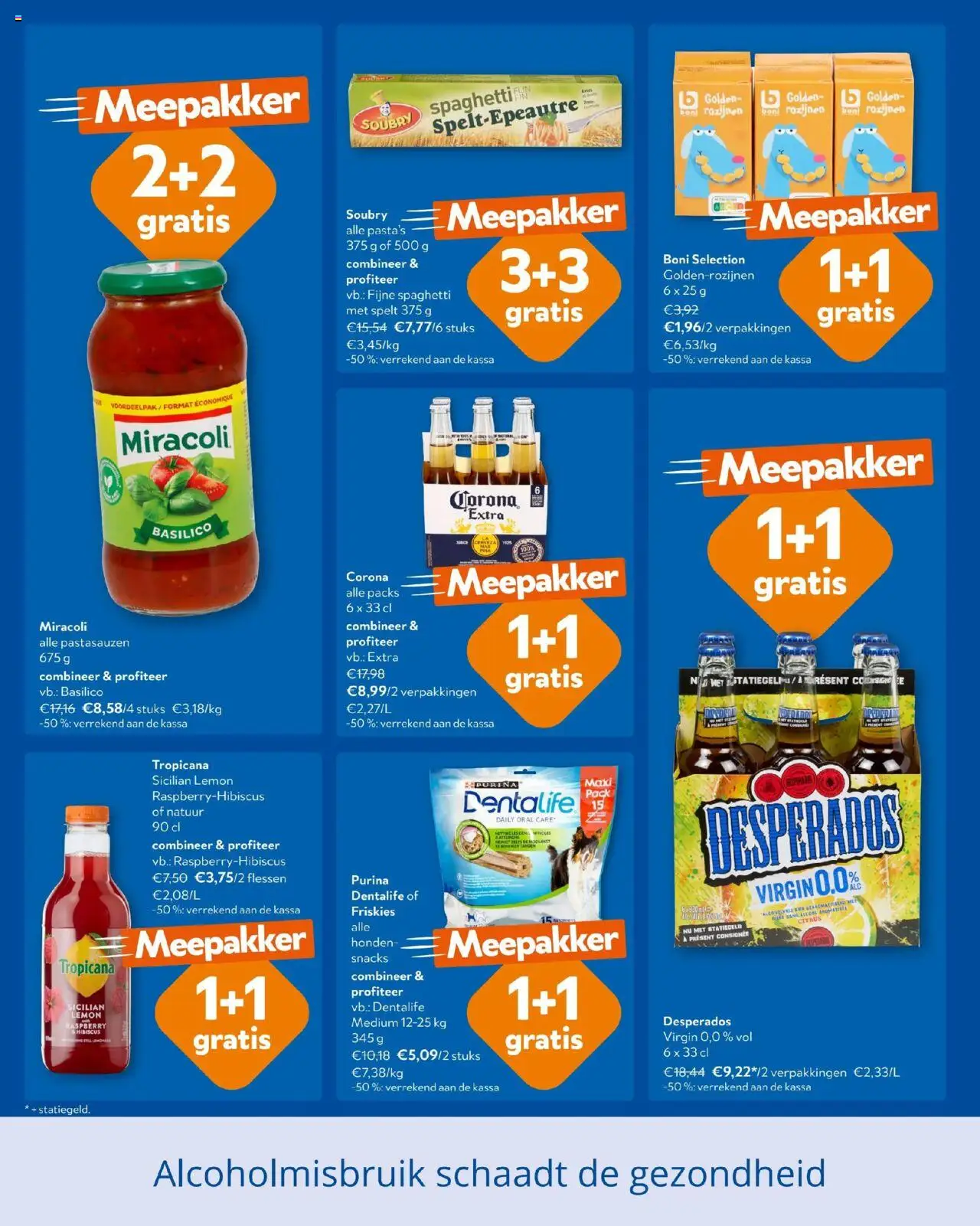 | Pagina: 4 | Producten: Bier, Tropicana, Rozijnen, Snacks