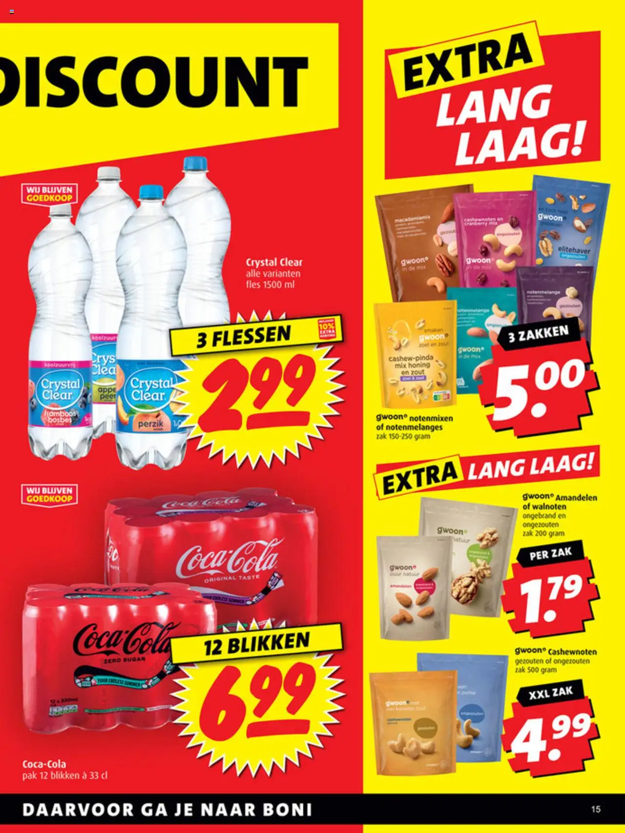  | Pagina: 15 | Producten: Fles, Zak, Cashewnoten, Peer