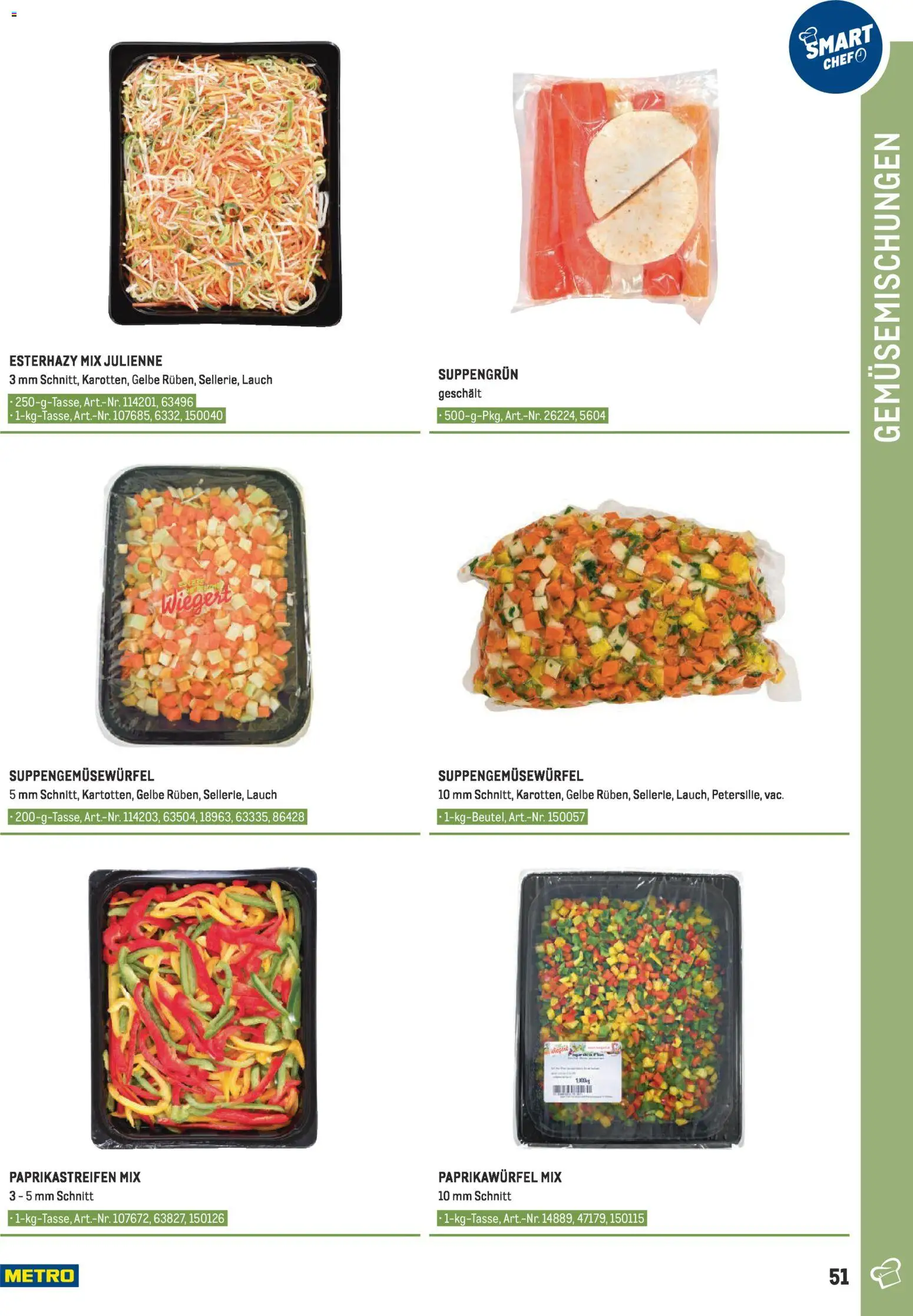 Metro angebote - Smart Chef Obst & Gemüse gültig ab 26.03.2026 | Seite: 51