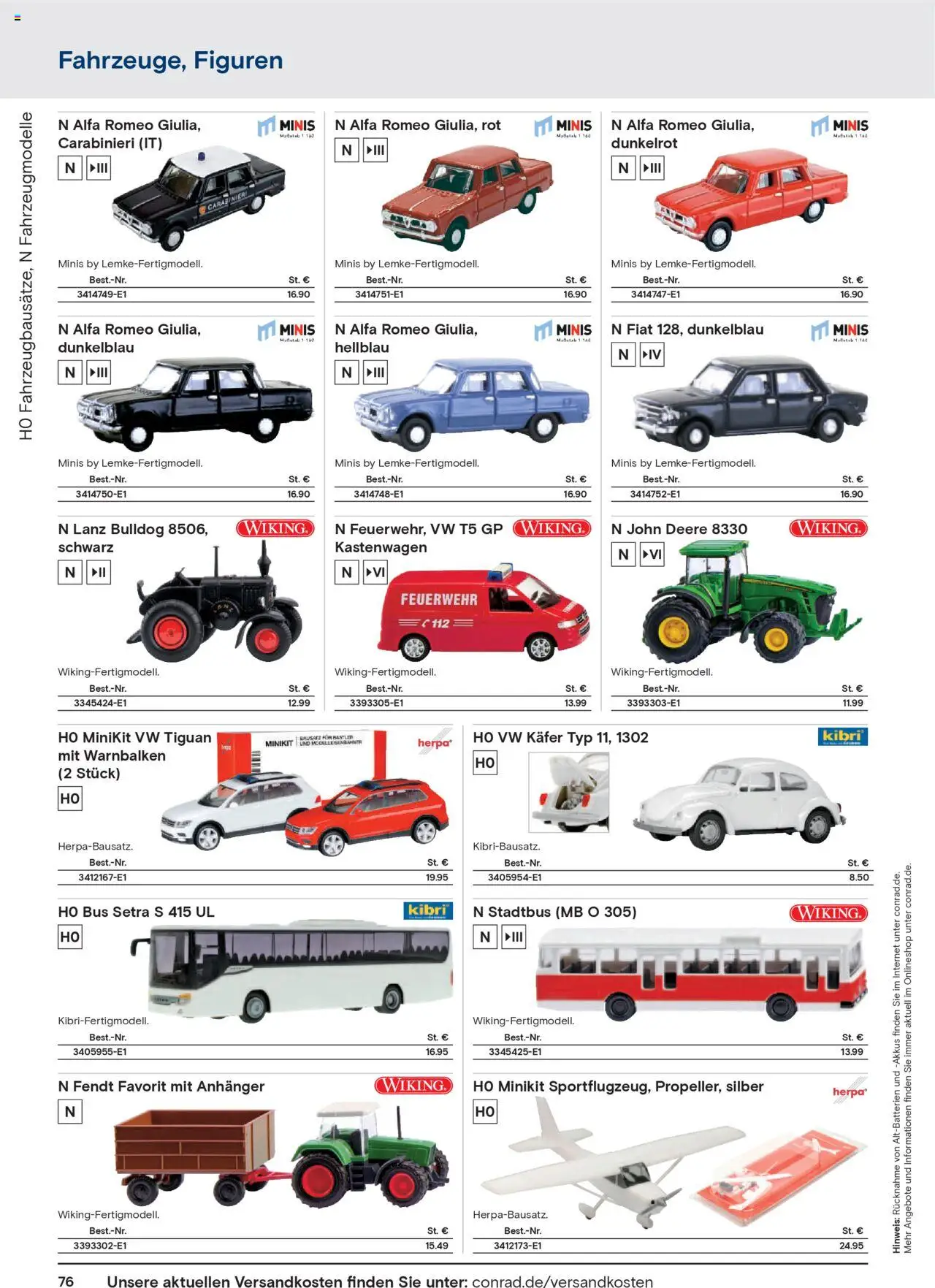 Conrad  Modellbahn Katalog – gültig ab 25.08.2025 | Seite: 78