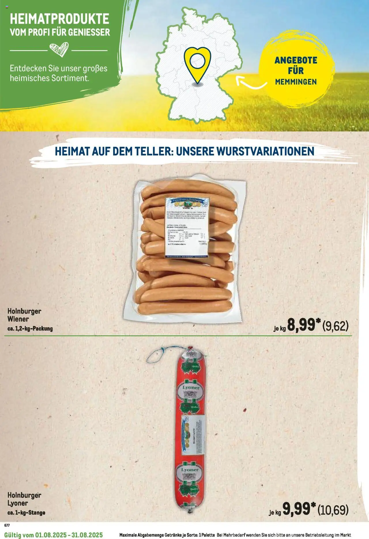 Metro Regionaler Flyer - gültig ab dem 01.08.2025 | Seite: 68