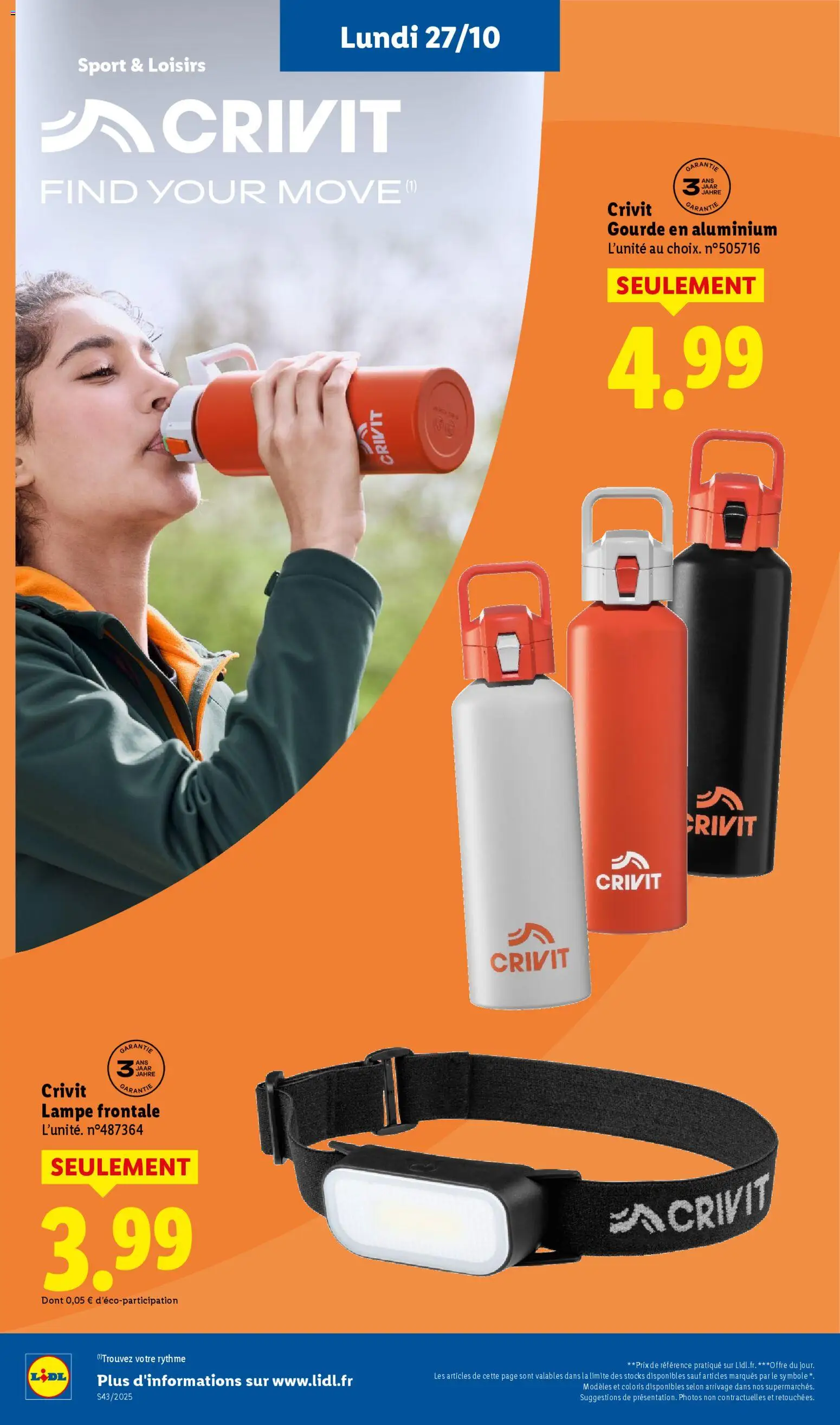 {H1} | Page: 32 | Produits: Grill, Gourde, Lampe frontale, Lampe