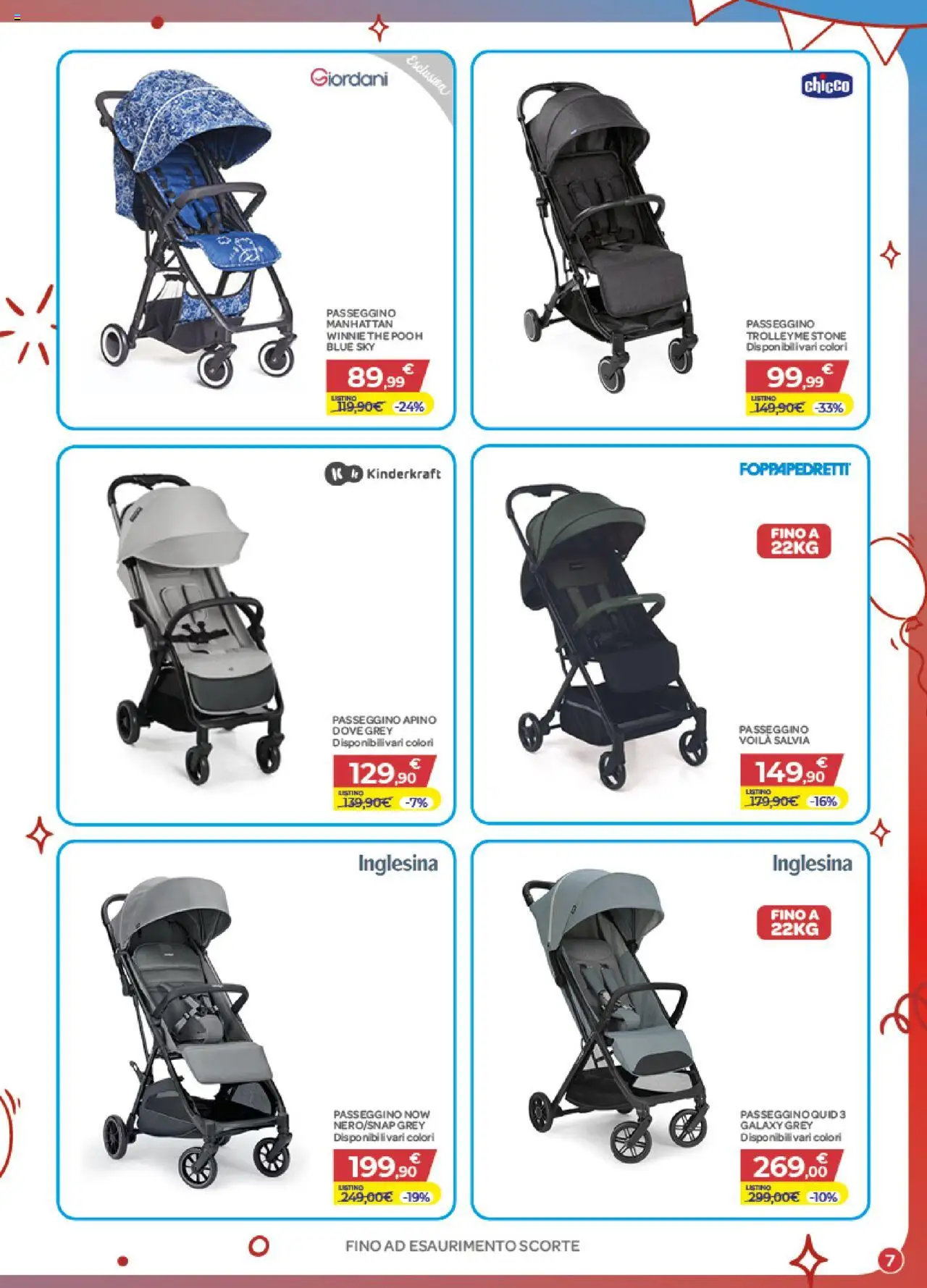 Volantino Bimbo store del 02.10.2025 | Pagina: 7 | Prodotti: The, Passeggino