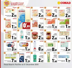 Anteprima del volantino LEGUMI CONAD ceci/fagioli: borlotti/ cannellini 3x400g, Legumi ceci/fagioli: borlotti/ cannellini 3x400g valido a partire dal 19.11.2025 | Pagina: 18 | Prodotti: Pannolini, Spazzolino, Formaggio, Hamburger