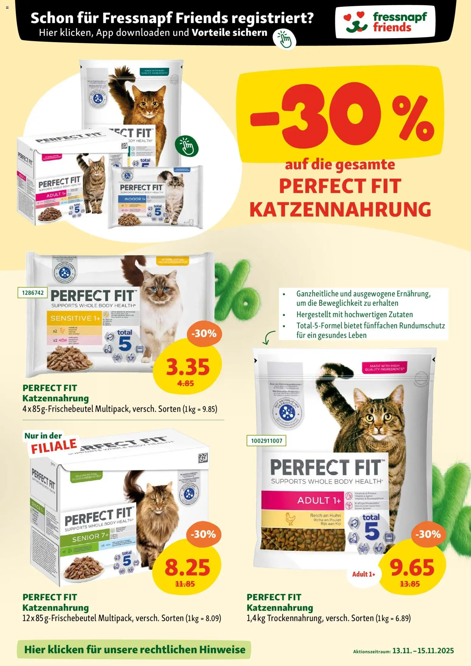 Fressnapf - Black Friday – gültig ab 13.11.2025 | Seite: 5 | Produkte: Lachs