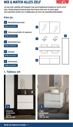 GAMMA - Sanitairspecial - Voorbeeld van een folder van GAMMA, geldig van 07.01.2026 | Pagina: 18 | Producten: Spiegel, Kan