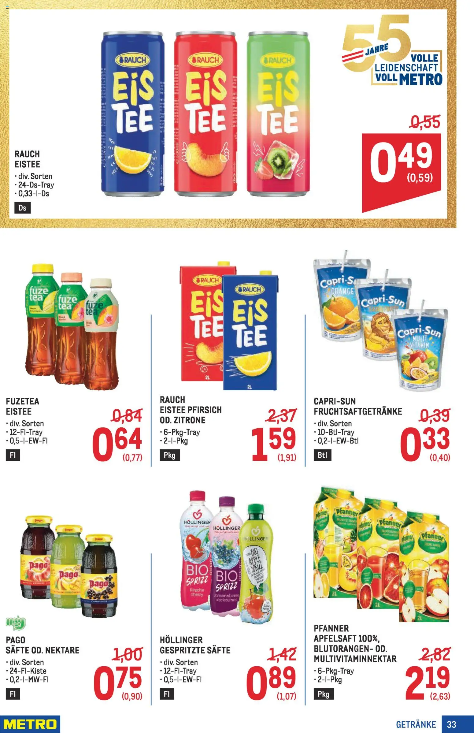 Metro angebote Profi gültig ab 16.04.2026 | Seite: 33 | Produkte: Zitrone, Pfirsich, Planche de surf, Apple