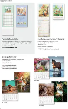 Kalendrar 2024 - Förhandsvisning av reklamblad från butik Office Depot aktuell från 25.07.2023 | Sida: 52 | Produkter: Brun utan sol, Kalender