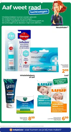 Trekpleister - Folder - Voorbeeld van een folder van Trekpleister, geldig van 30.12.2025 | Pagina: 33 | Producten: Kinder, Verlichting, Zalf