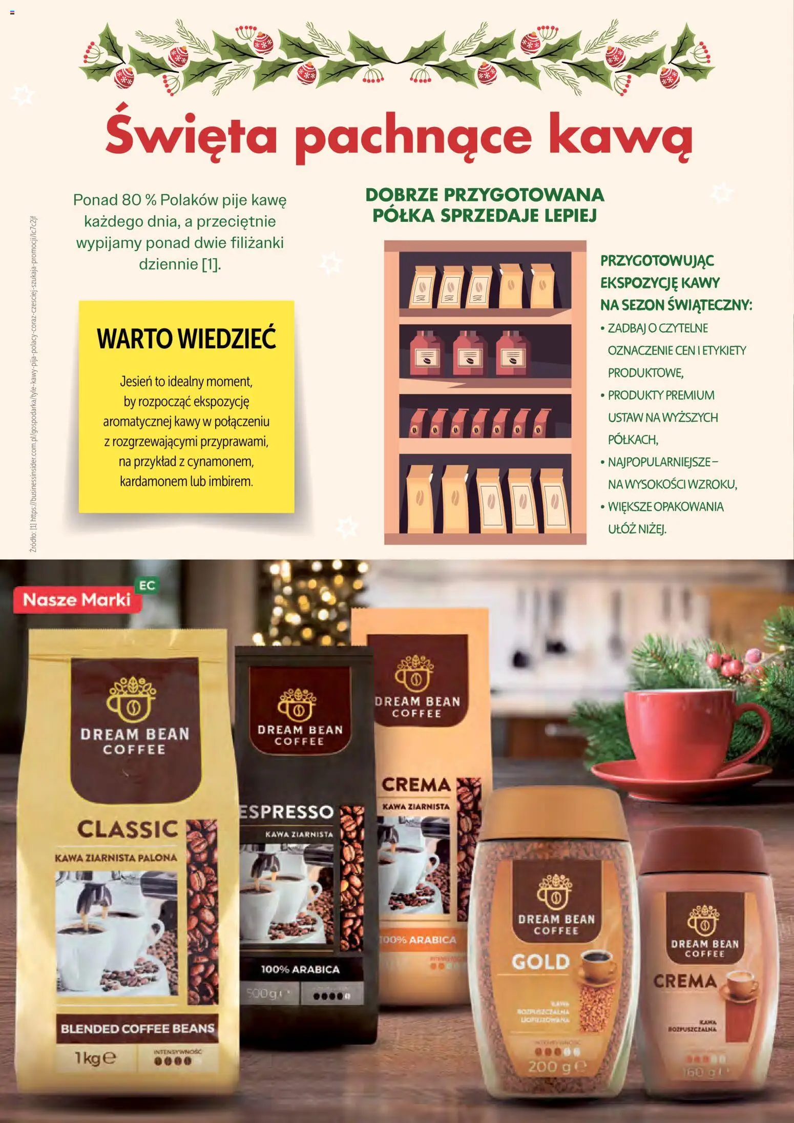 Eurocash Gazetka - Czas Świętowania od 03.11.2025 | Strona: 26 | Produkty: Kawa ziarnista, Półka, Kawa
