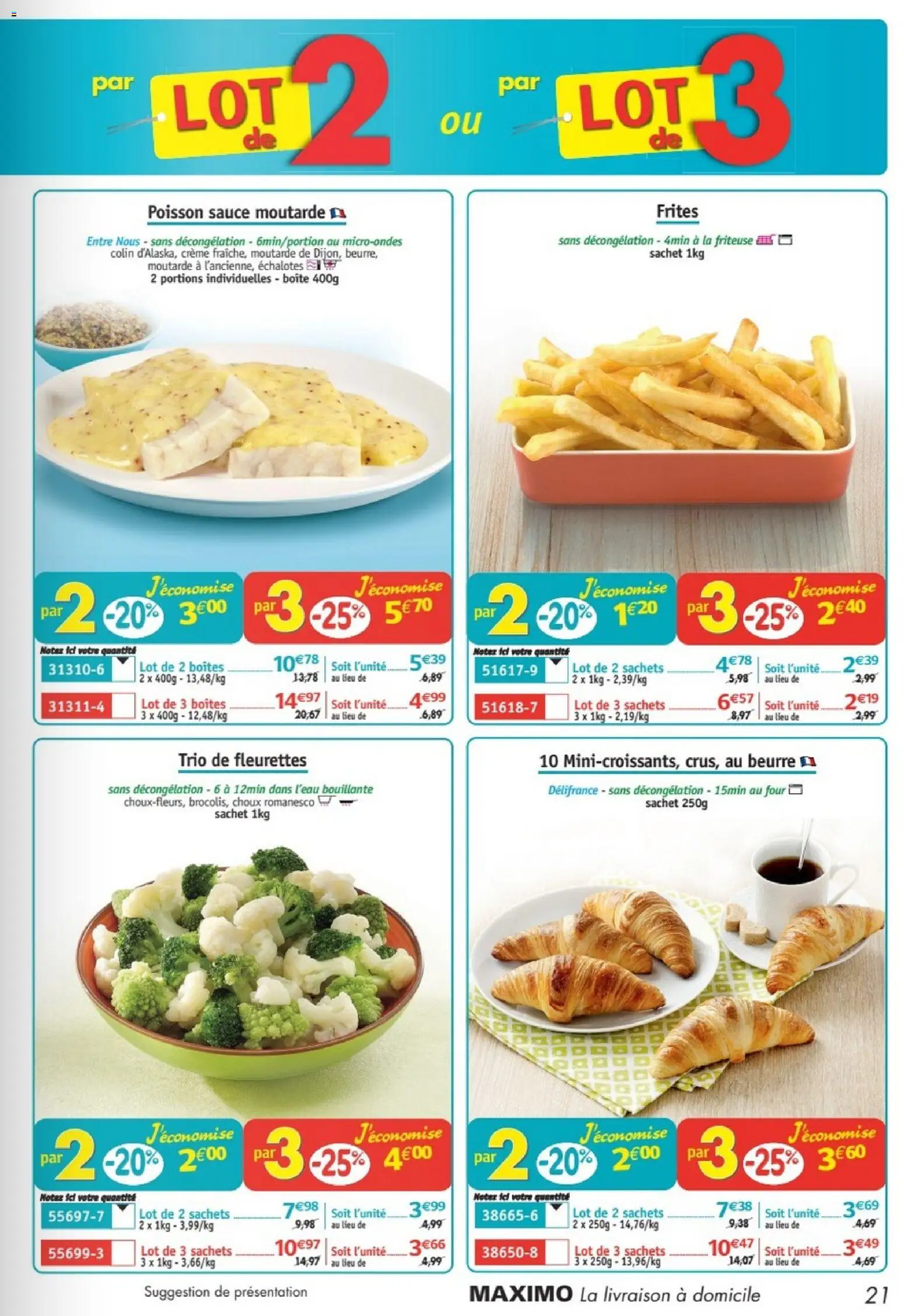 {H1} | Page: 21 | Produits: Four, Friteuse, Frites, Moutarde