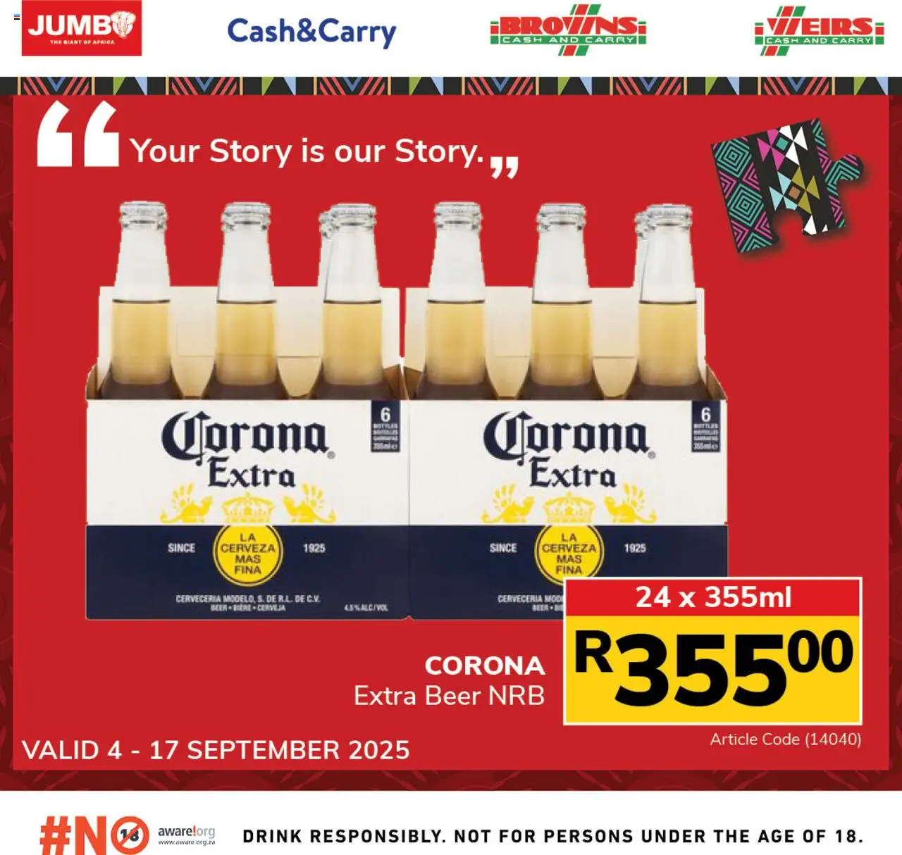 New Jumbo catalogue – valid from 04.09.2025 | Page: 2 | Products: Beer