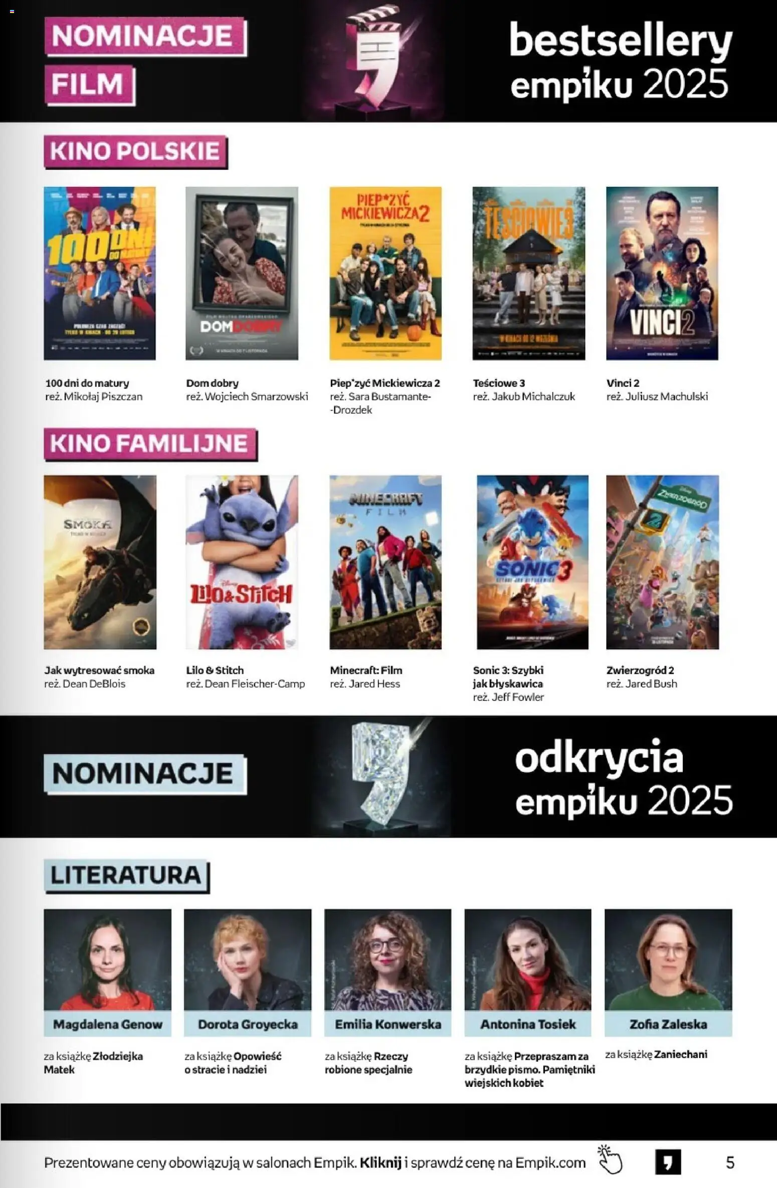 Empik promocje - Tom kultury Książki od 28.01.2026 | Strona: 5