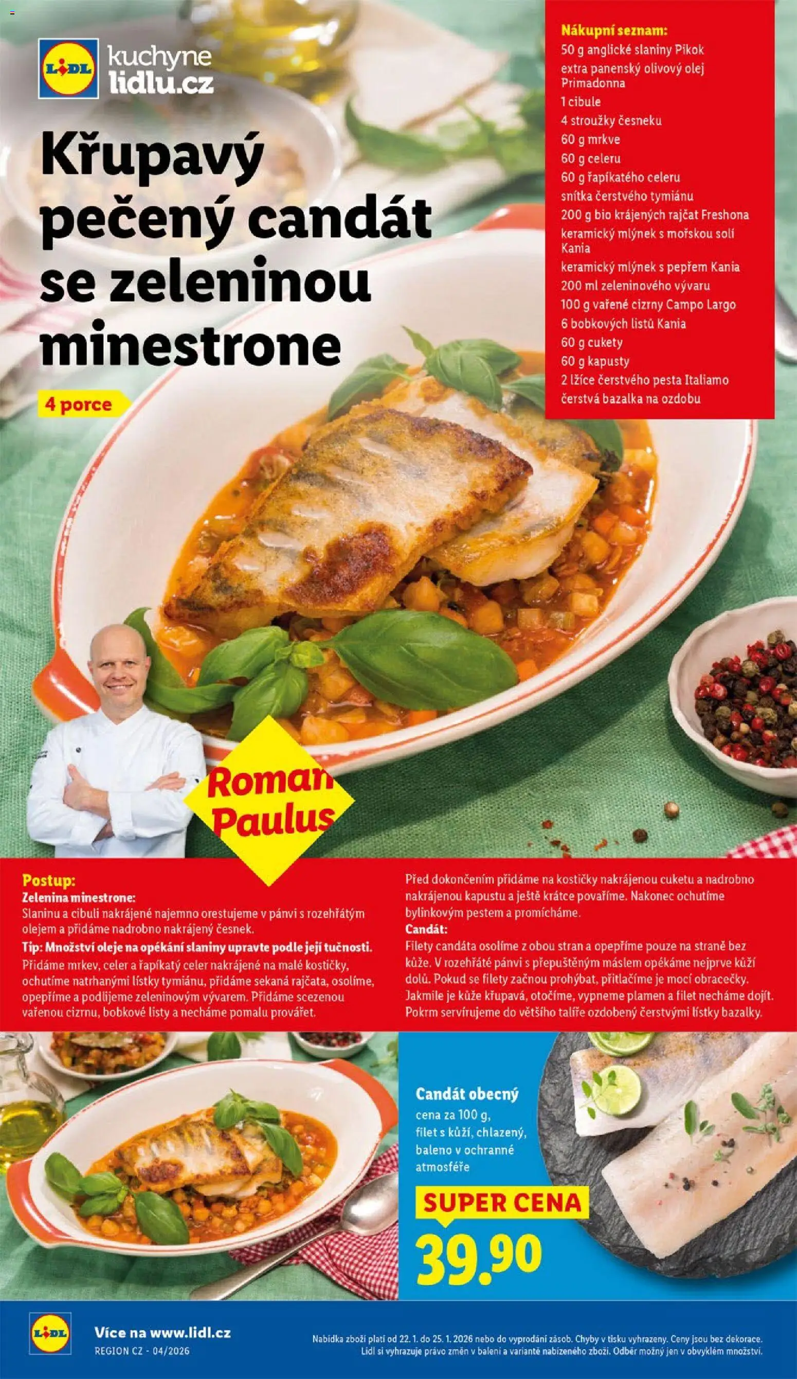 Lidl leták od 22.01.2026 | Strana: 40 | Produkty: Olivový olej, Mlýnek, Kuchyně, Pikok