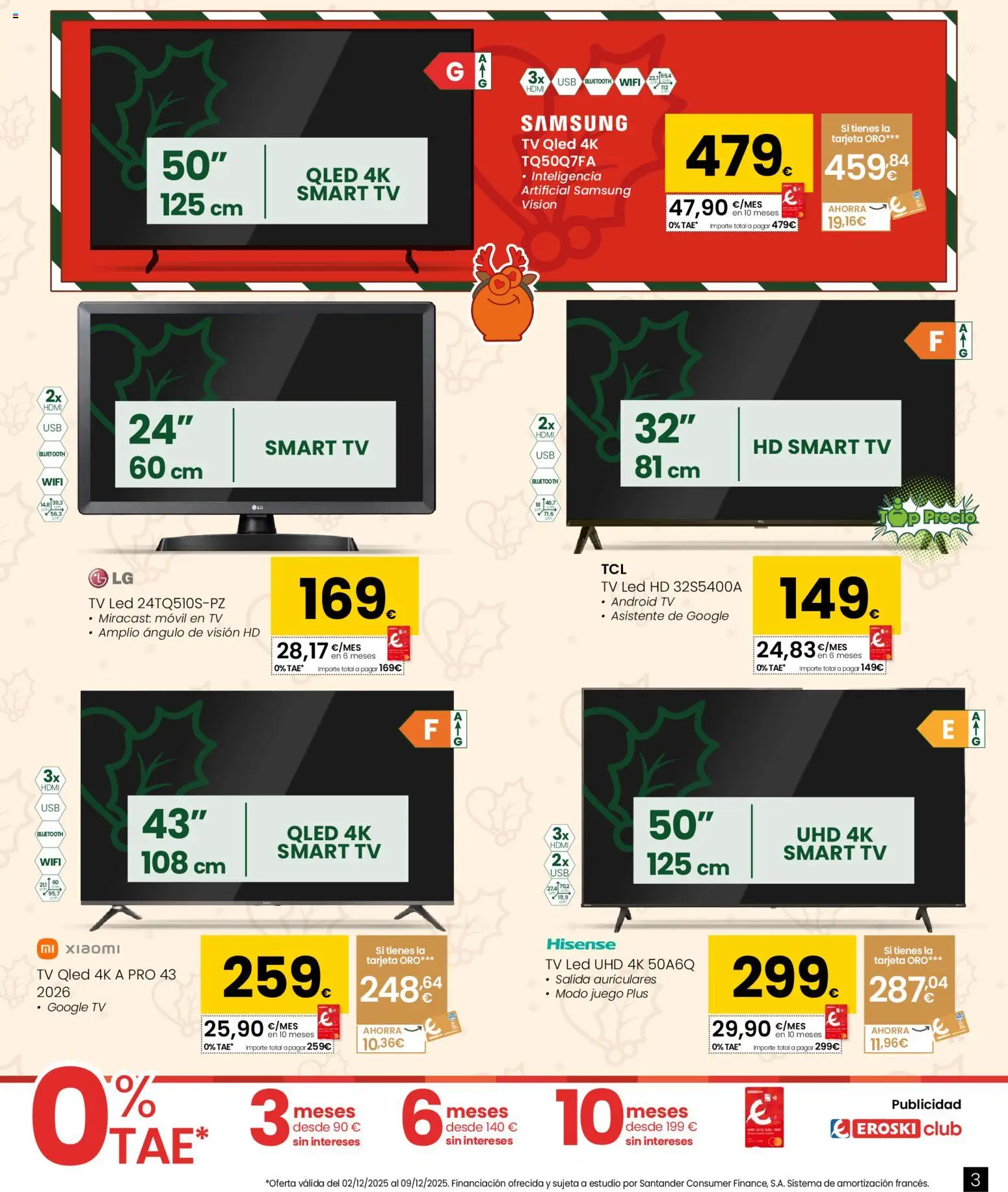 Eroski - Cyber week │ válido desde el 02.12.2025 | Página: 3 | Productos: Auriculares