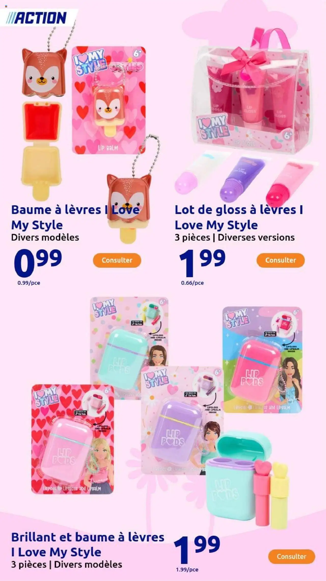 {H1} | Page: 83 | Produits: Gloss, Baume à lèvres