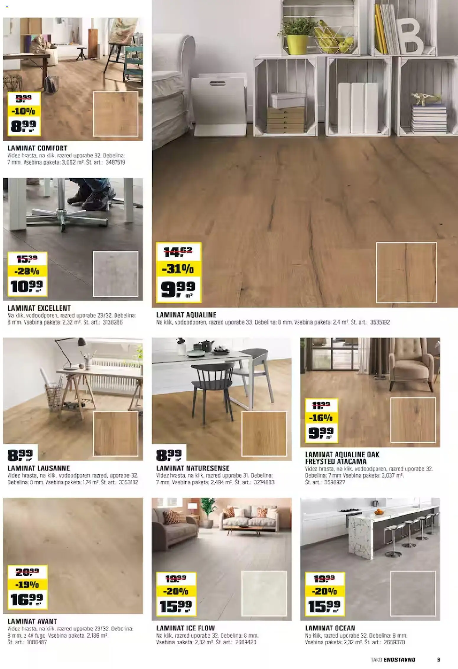 Novi OBI katalog ponudbe – veljaven od 06.01.2026 | Stran: 9