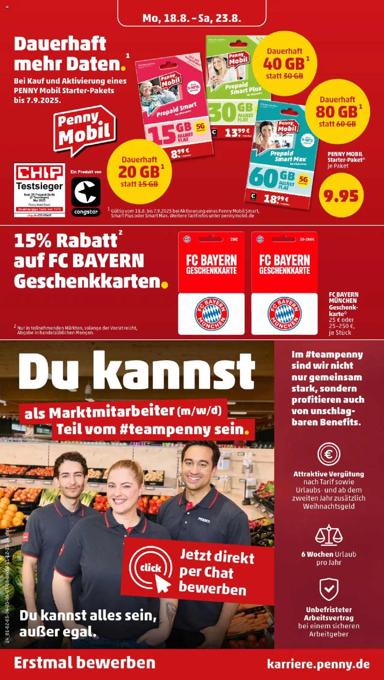 Penny Prospekt 	 - gültig ab dem 18.08.2025 | Seite: 24