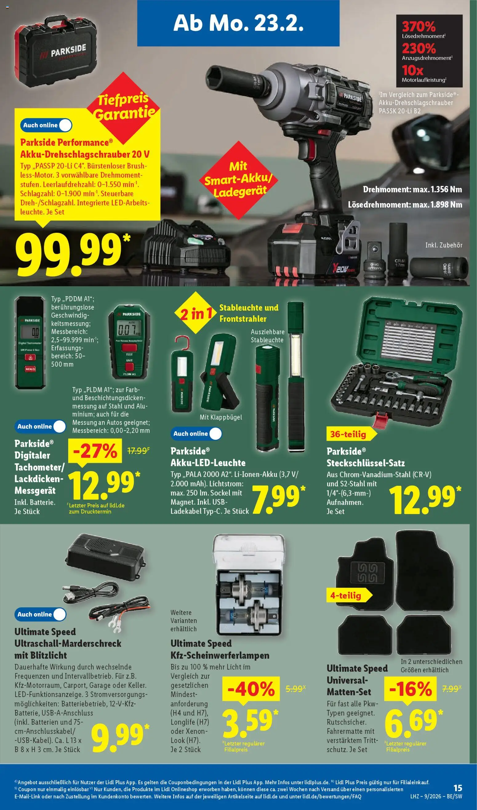 Lidl Prospekt Kornwestheim – gültig ab 23.02.2026 | Seite: 27 | Produkte: USB, Batterien, Ladekabel, Ladegerät