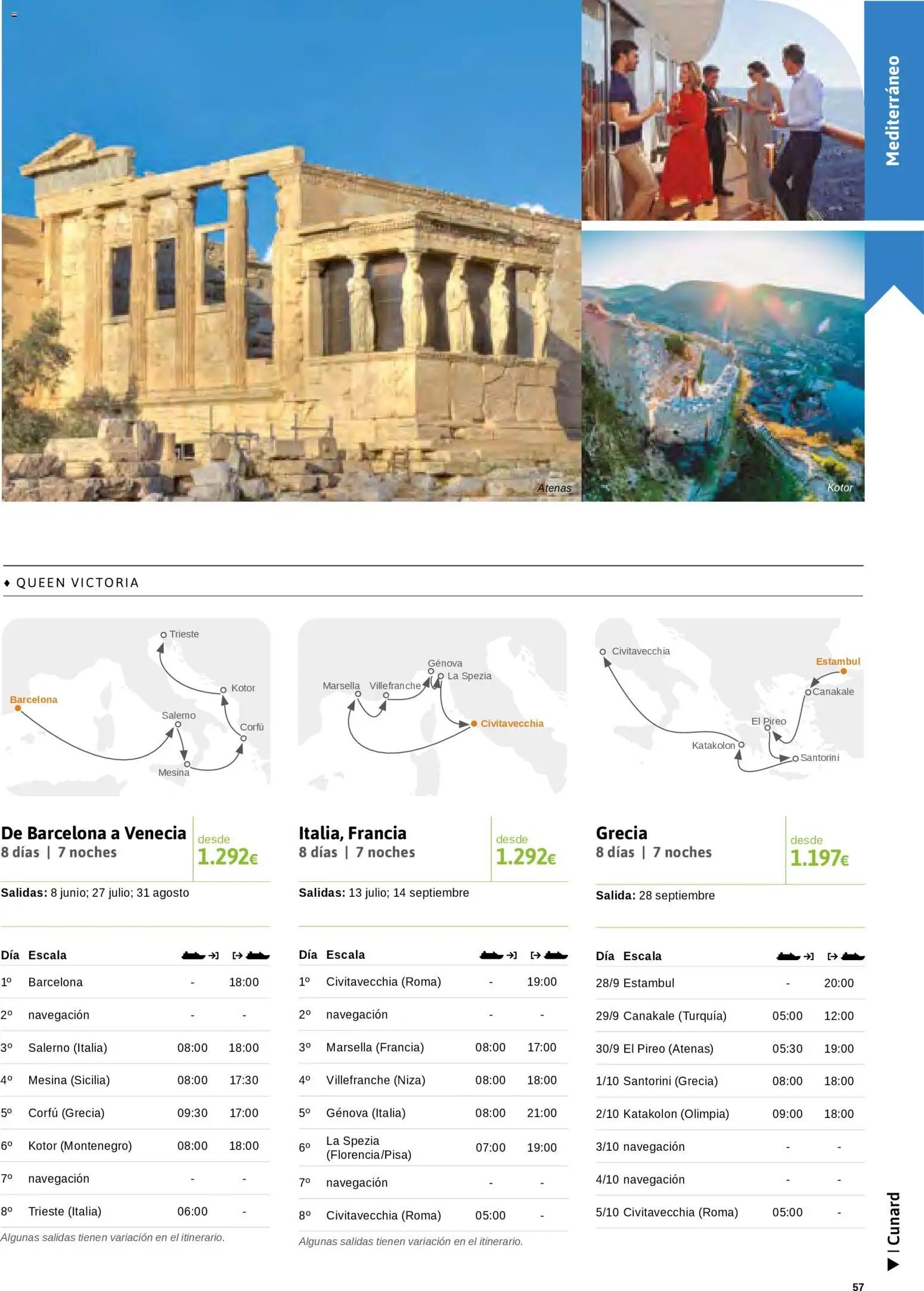 Viajes El Corte Inglés Cruceros marítimos │ válido desde el 01.01.2026 | Página: 58 | Productos: Navegación