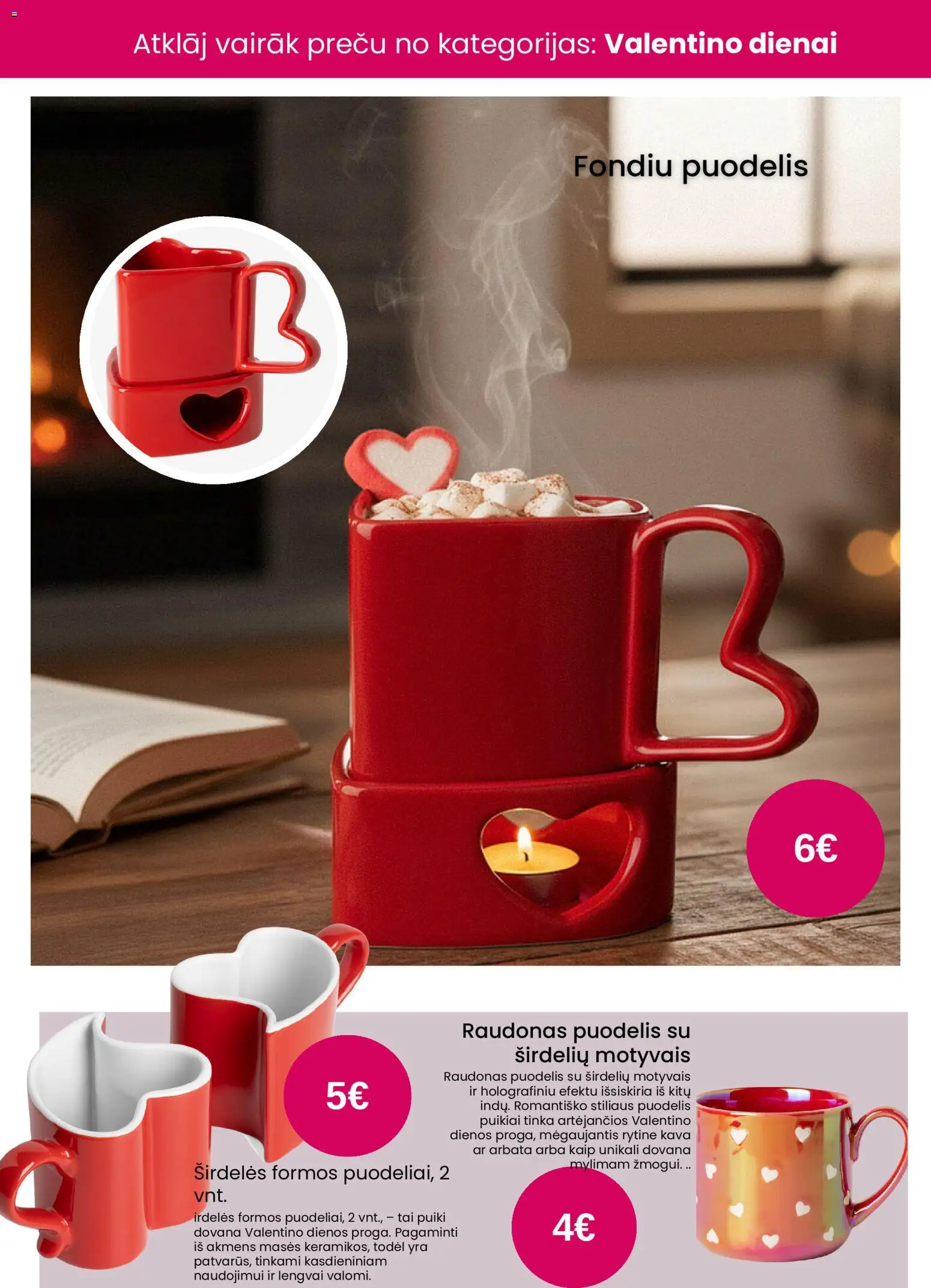 Pepco akcijos nuo 22.01.2026 | Puslapis: 5 | Prekių: Puodelis, Kava, Arbata