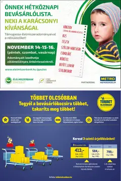 Metro - Élelmiszer és Szezonális katalógus 2025/11 - amely érvényes a következő dátumtól: 02.11.2025 | Oldal: 32