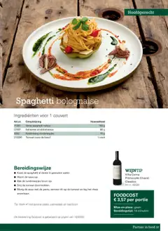 Sligro - M - Resto bistro favourite dish - Voorbeeld van een folder van Sligro, geldig van 08.10.2025 | Pagina: 37 | Producten: Sós kalács, Parmezaan, Saus, Tomaat