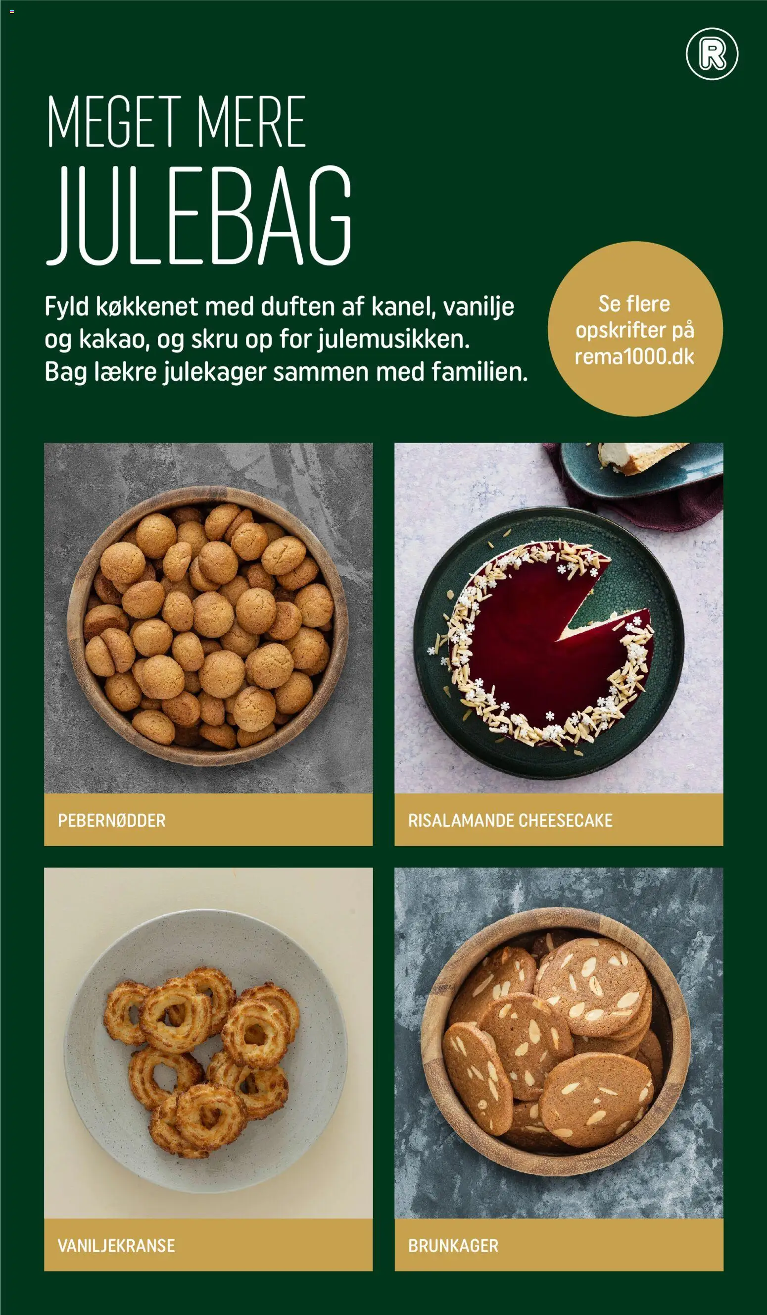 Rema 1000 tilbudsavis – gyldig fra 30.11.2025 | Side: 9 | Produkter: Vaniljekranse, Brunkager, Cookies, Vanilje